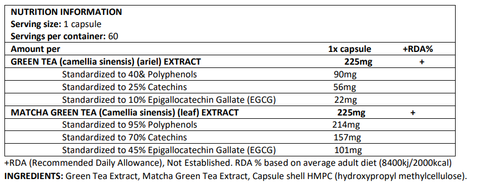 Image Of KIOR™ Green Tea+ | Green Tea | Supplements | Health Capsules | Wellbeing | Self Care
